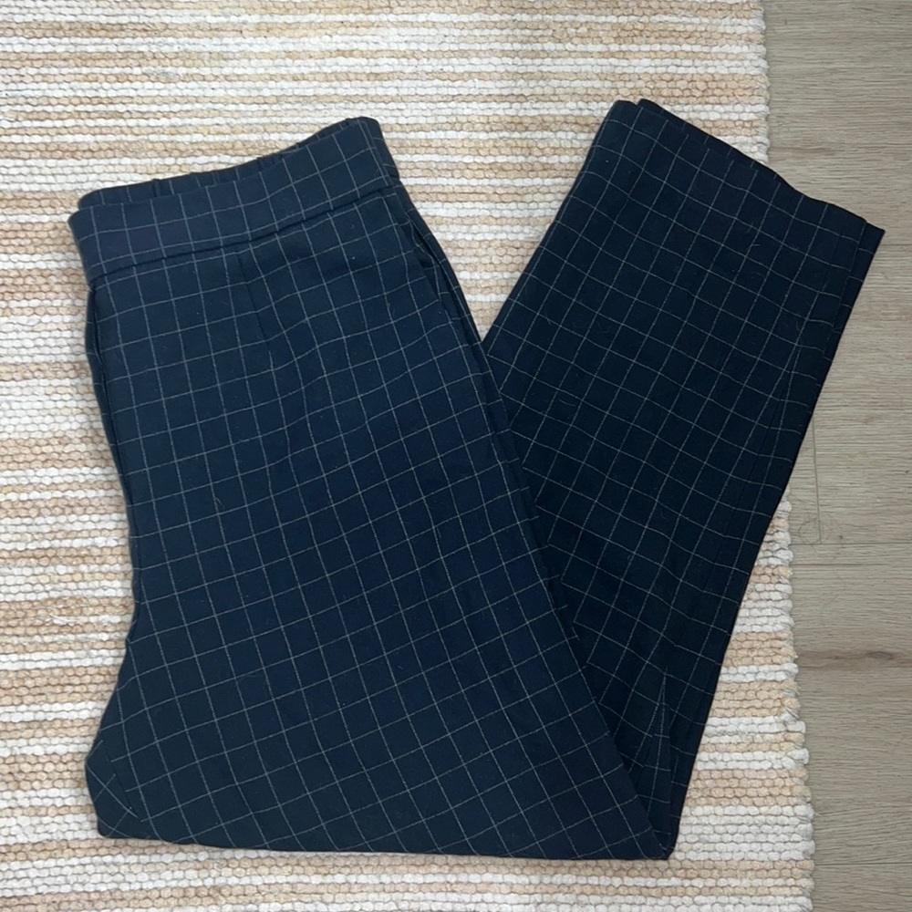 Aritzia Conan cropped check pant